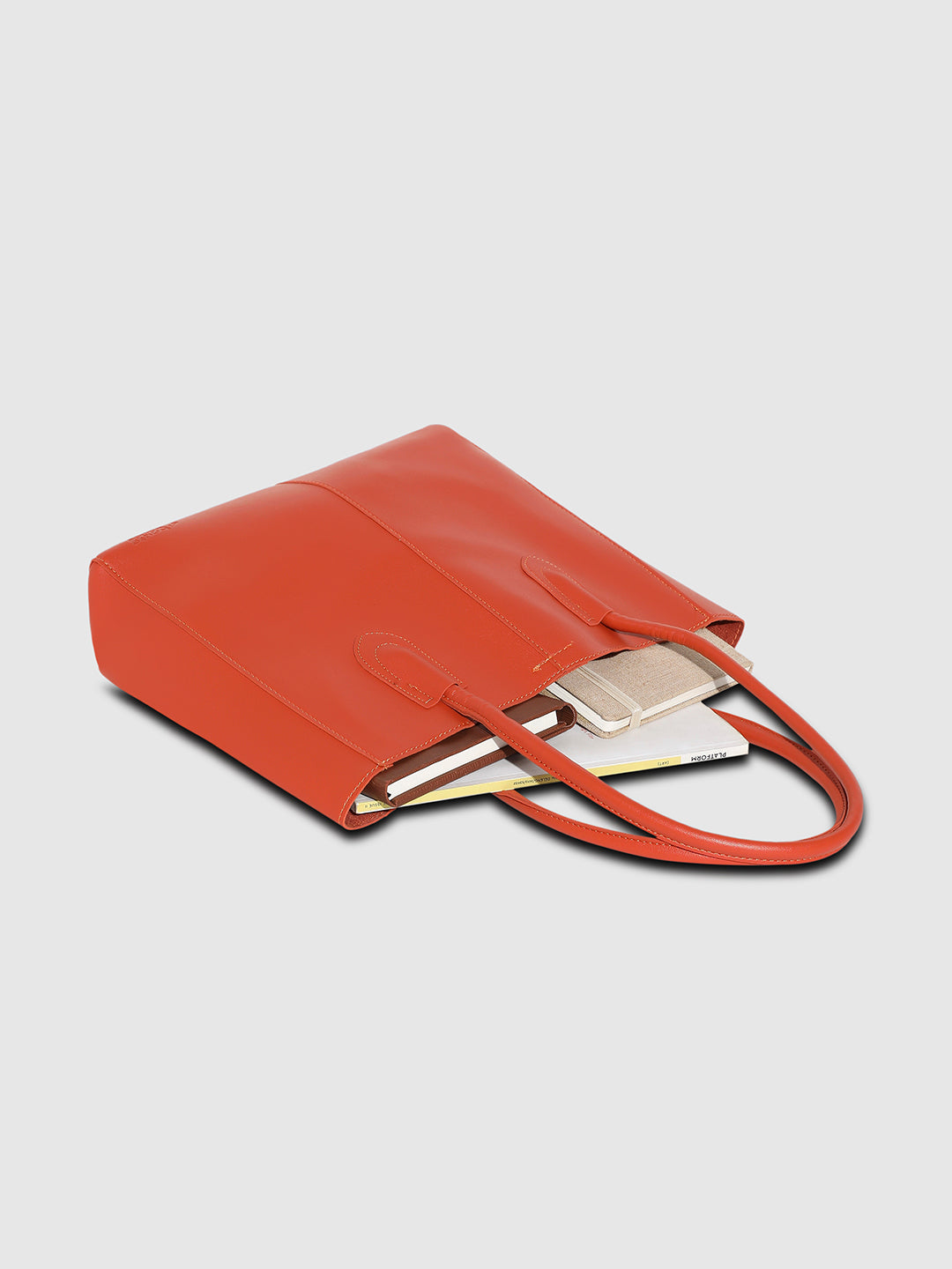 Urban Essential Tote Bag - Orange - Shop authentic Indian Women's Fashion by Haute Sauce