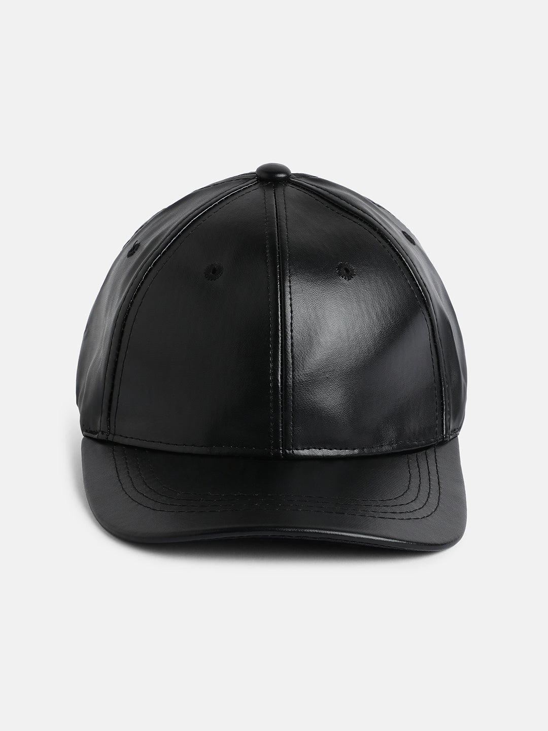 Women's Solid Baseball Cap - Black - Shop authentic Indian Women's Fashion by Haute Sauce