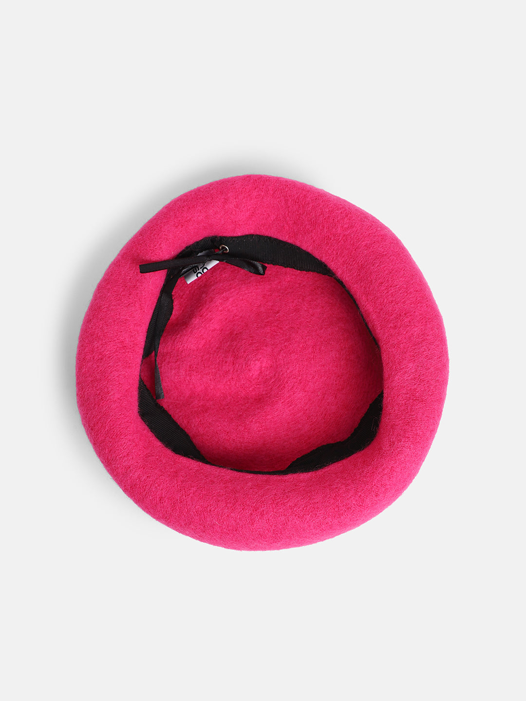 Women's Solid Beret Hat - Pink - Shop authentic Indian Women's Fashion by Haute Sauce
