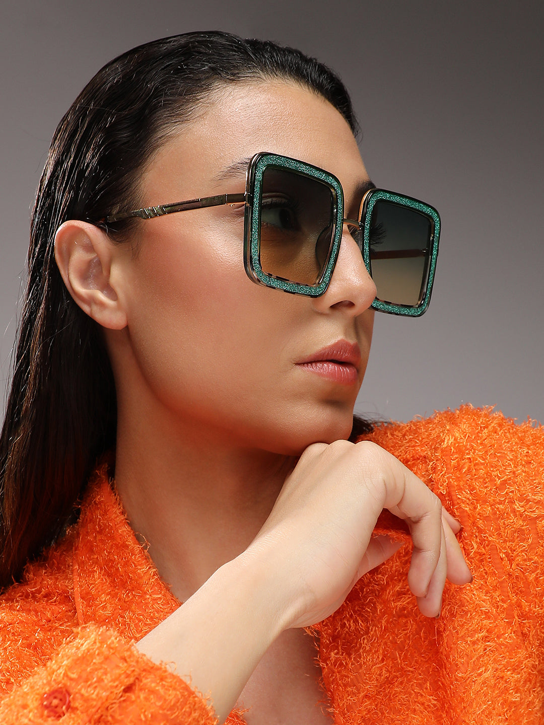 Women's Gradient Oversized Sunglasses - Multicolour - Shop authentic Indian Women's Fashion by Haute Sauce
