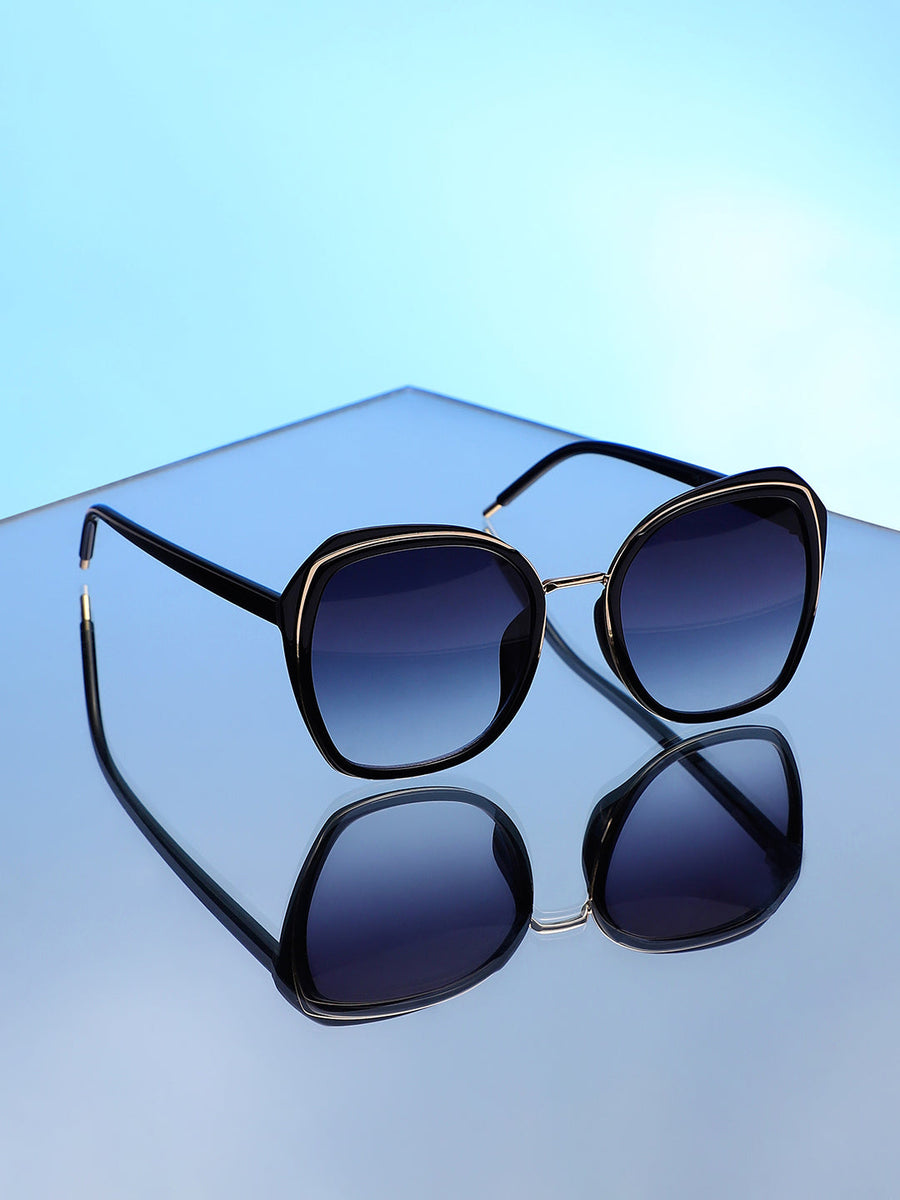 Gradient Oversized Sunglasses - Shop authentic Indian Women's Fashion by Haute Sauce