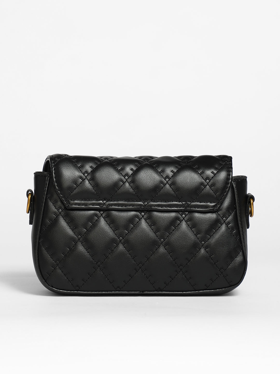 Quilted Teddy Sling Bag - Shop authentic Indian Women's Fashion by Haute Sauce
