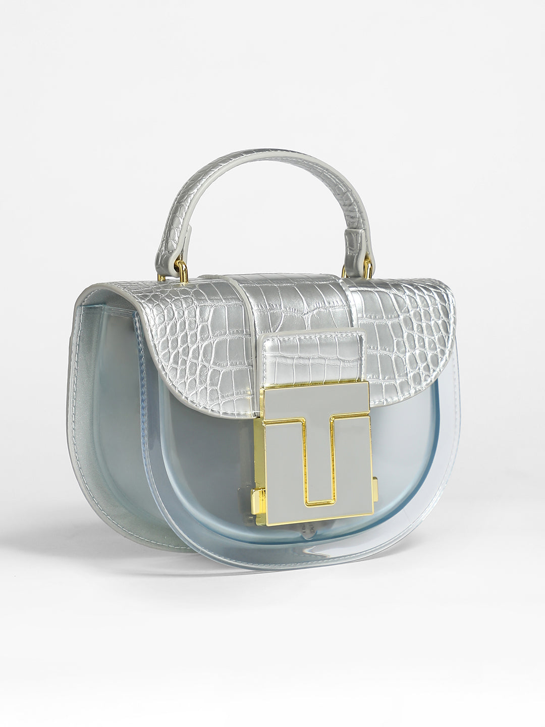 Frosted Block Hand Bag - Shop authentic Indian Women's Fashion by Haute Sauce