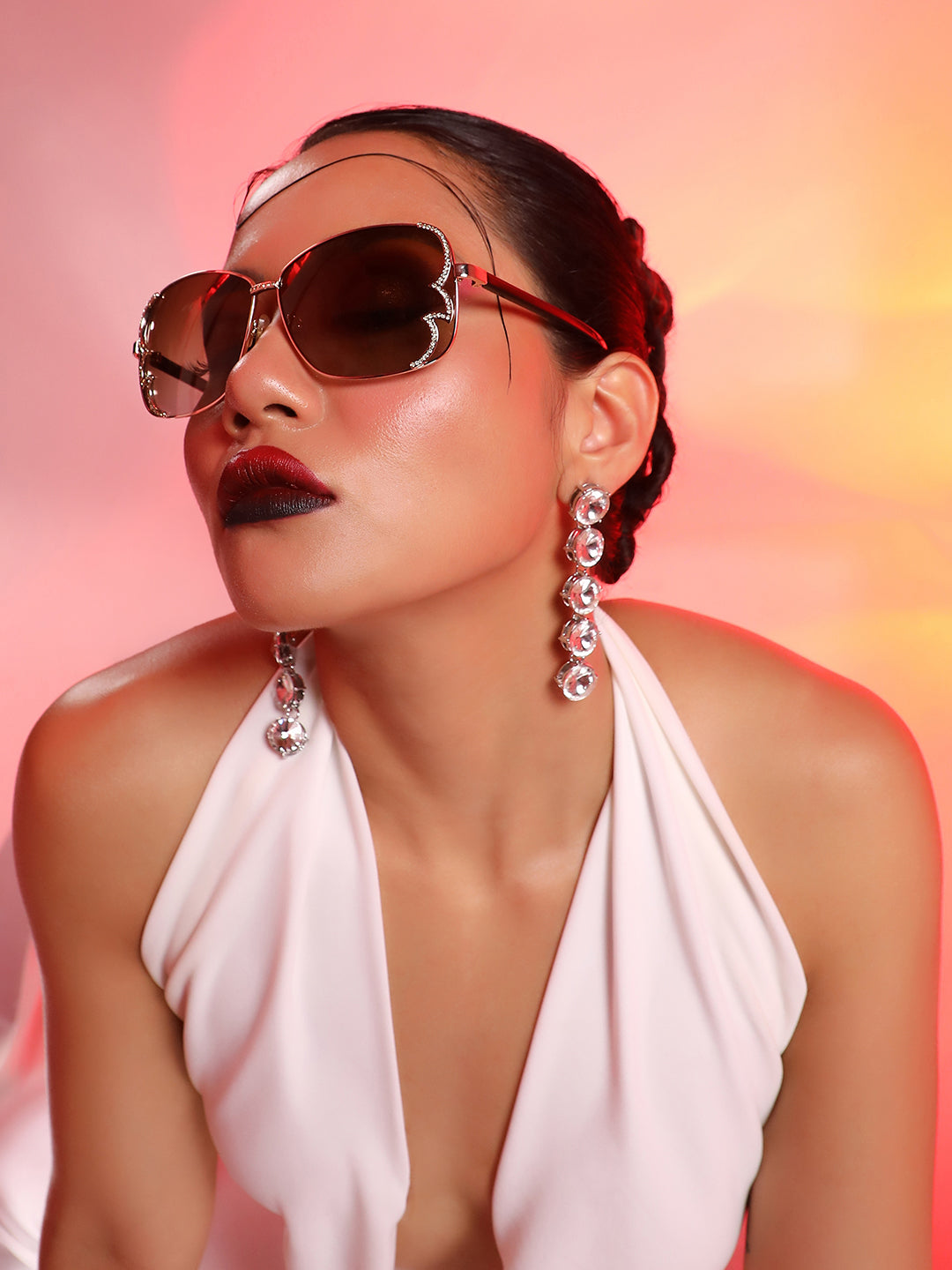 Embellished Butterfly Sunglasses - Shop authentic Indian Women's Fashion by Haute Sauce
