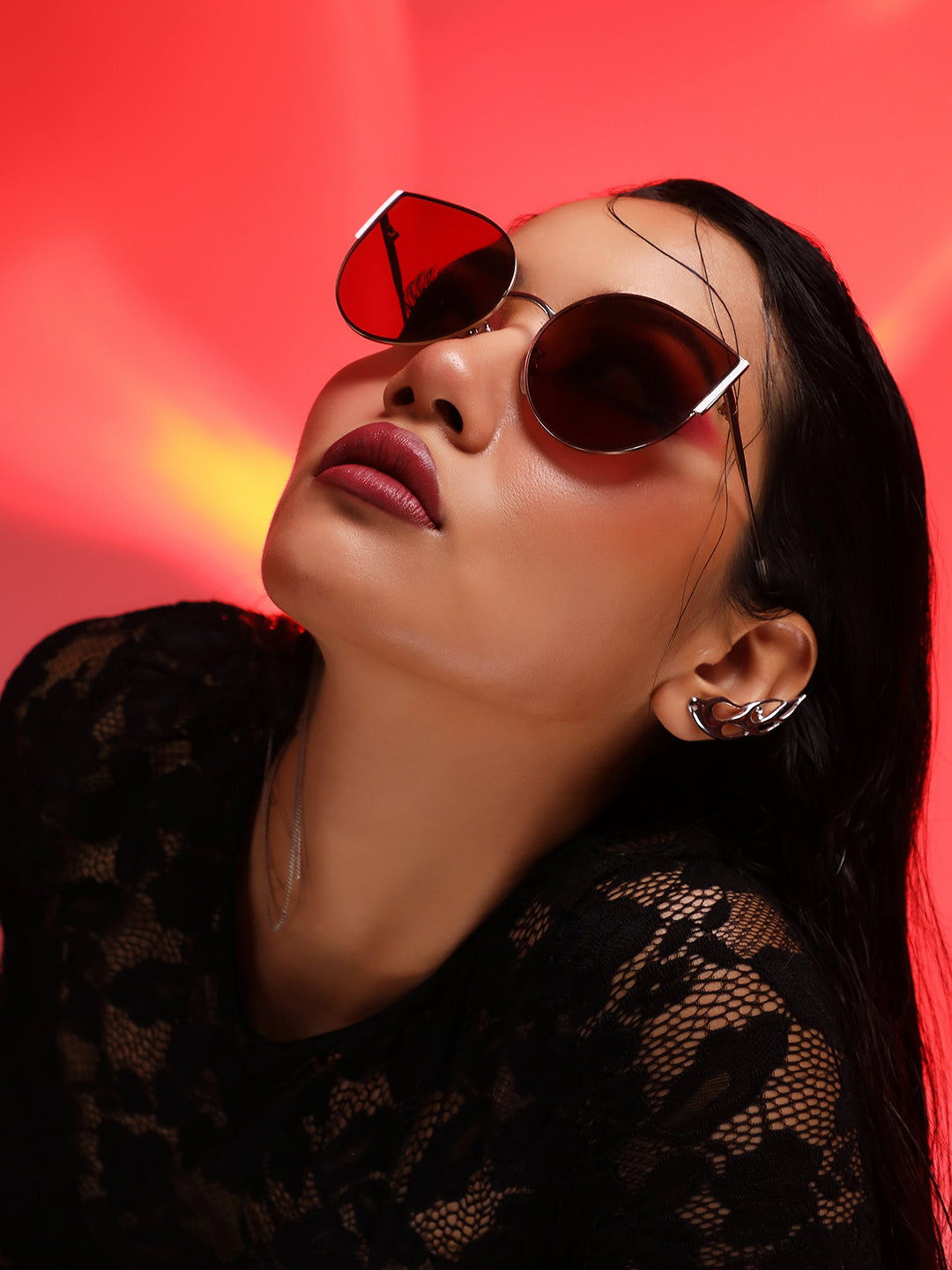 Full Rim Cateye Sunglasses - Shop authentic Indian Women's Fashion by Haute Sauce