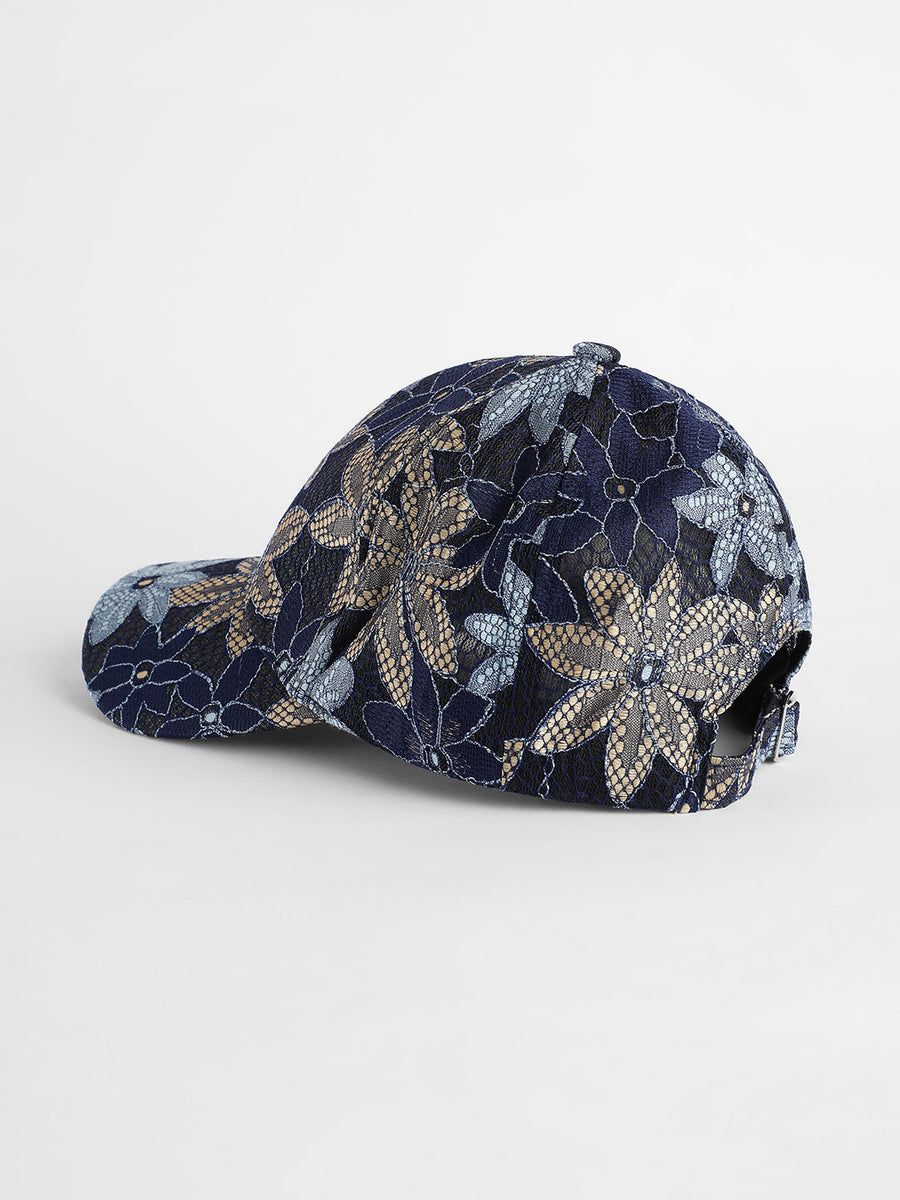 Flora Cluster Baseball Cap - Shop authentic Indian Women's Fashion by Haute Sauce