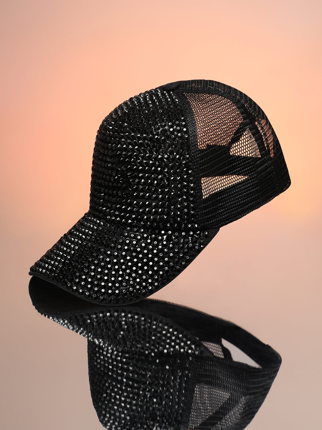 Maxi Studded Baseball Cap - Shop authentic Indian Women's Fashion by Haute Sauce