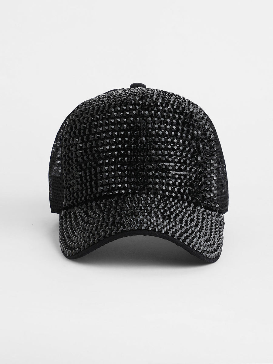 Maxi Studded Baseball Cap - Shop authentic Indian Women's Fashion by Haute Sauce