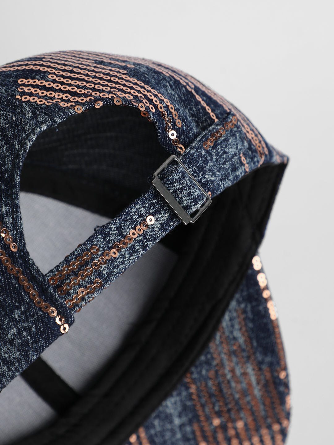 Heathered Sequin Baseball Cap - Shop authentic Indian Women's Fashion by Haute Sauce