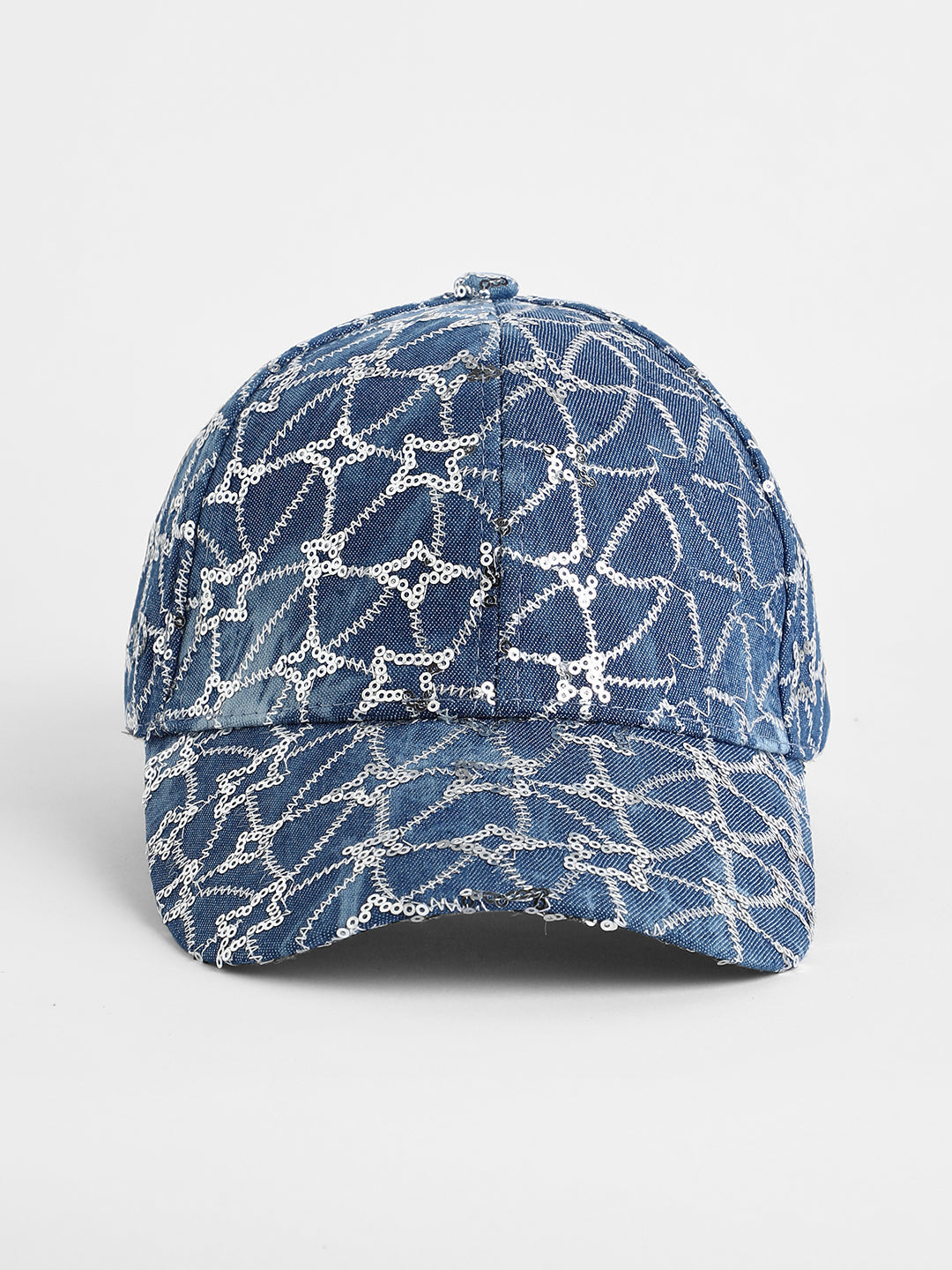 Sequined Star Baseball Cap - Shop authentic Indian Women's Fashion by Haute Sauce