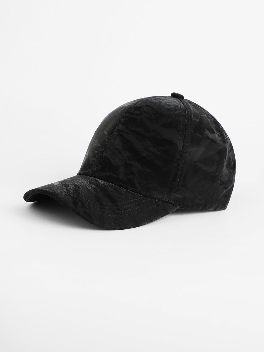 Creased Baseball Cap - Shop authentic Indian Women's Fashion by Haute Sauce