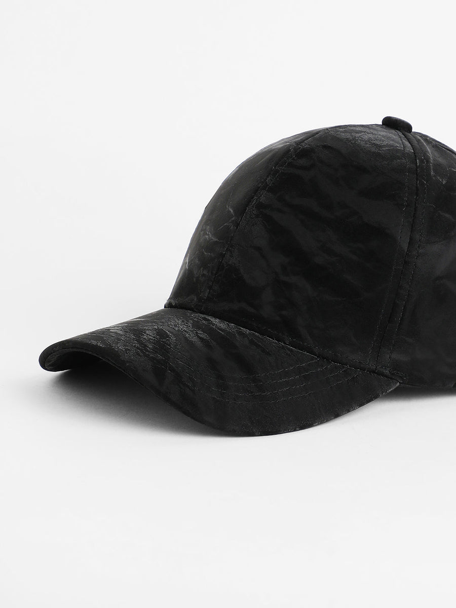 Creased Baseball Cap - Shop authentic Indian Women's Fashion by Haute Sauce