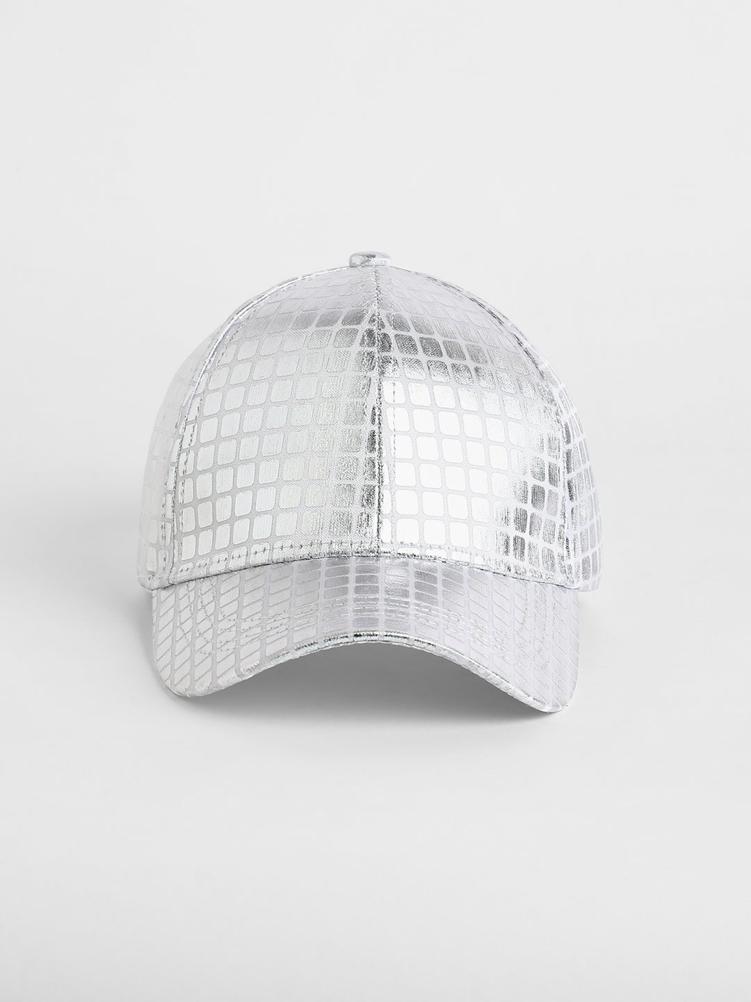 Metallic Cube Baseball Cap - Shop authentic Indian Women's Fashion by Haute Sauce