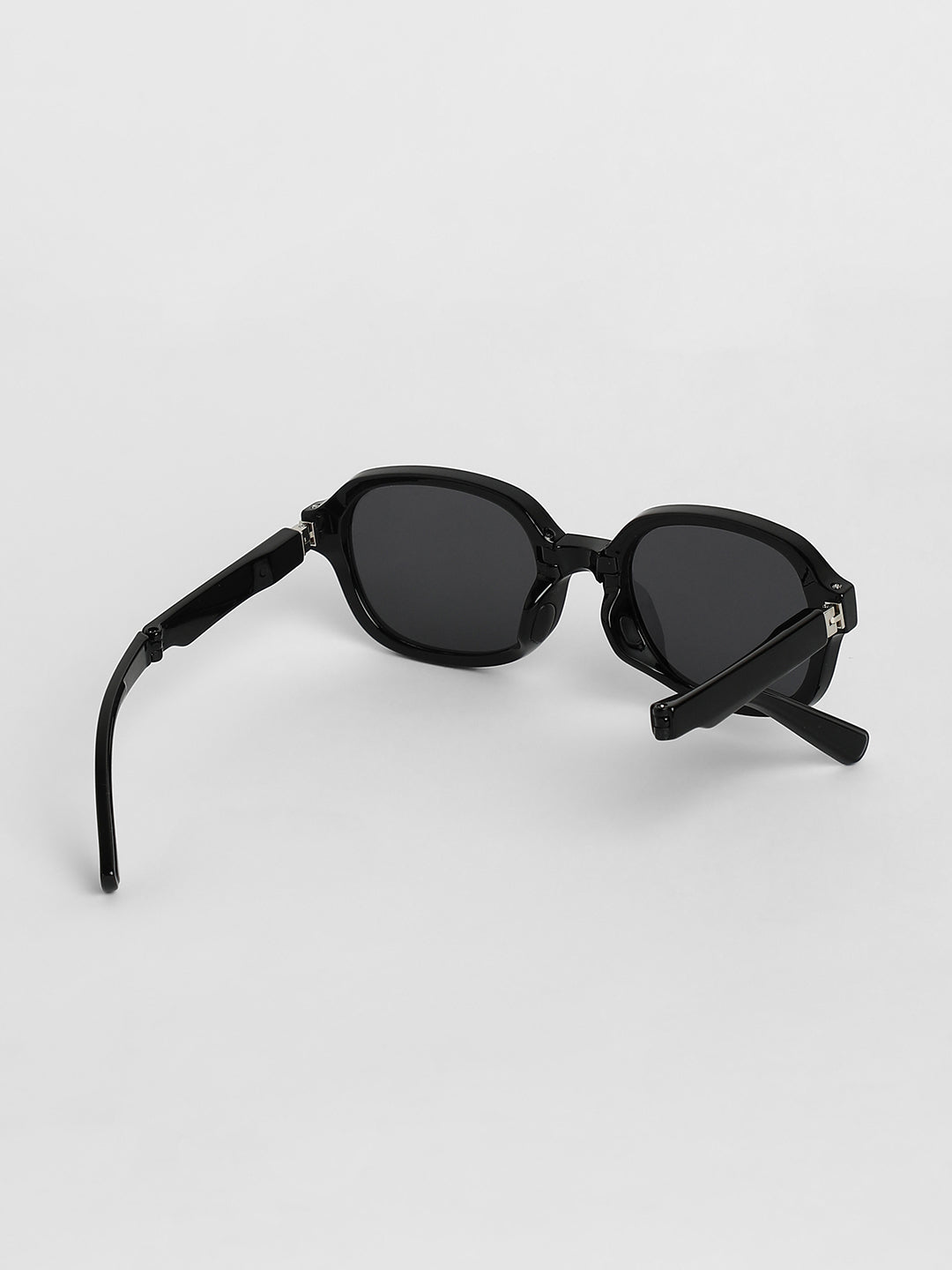 Women Foldable Rectangular Sunglasses - Black - Shop authentic Indian Women's Fashion by Haute Sauce