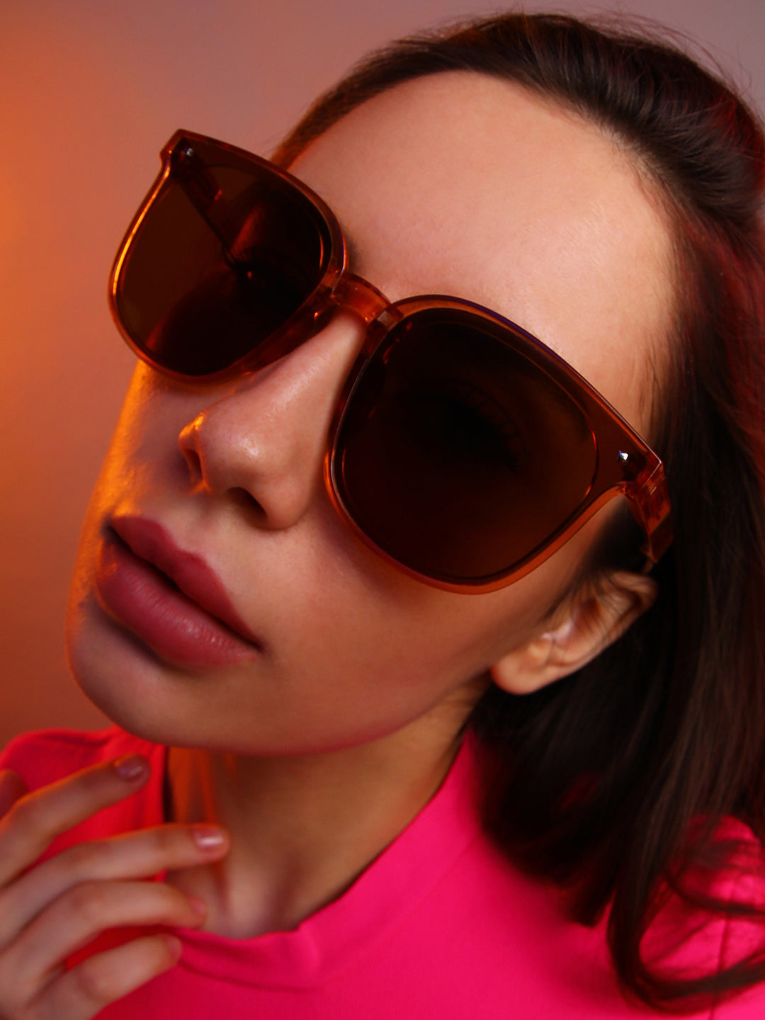 Women Foldable Wayfarer Sunglasses - Brown - Shop authentic Indian Women's Fashion by Haute Sauce