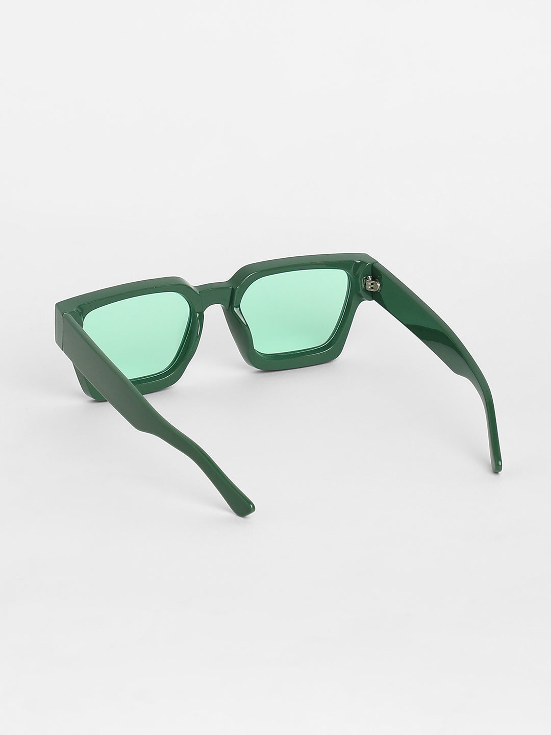 Women Chunky Wayfarer Sunglasses - Green - Shop authentic Indian Women's Fashion by Haute Sauce
