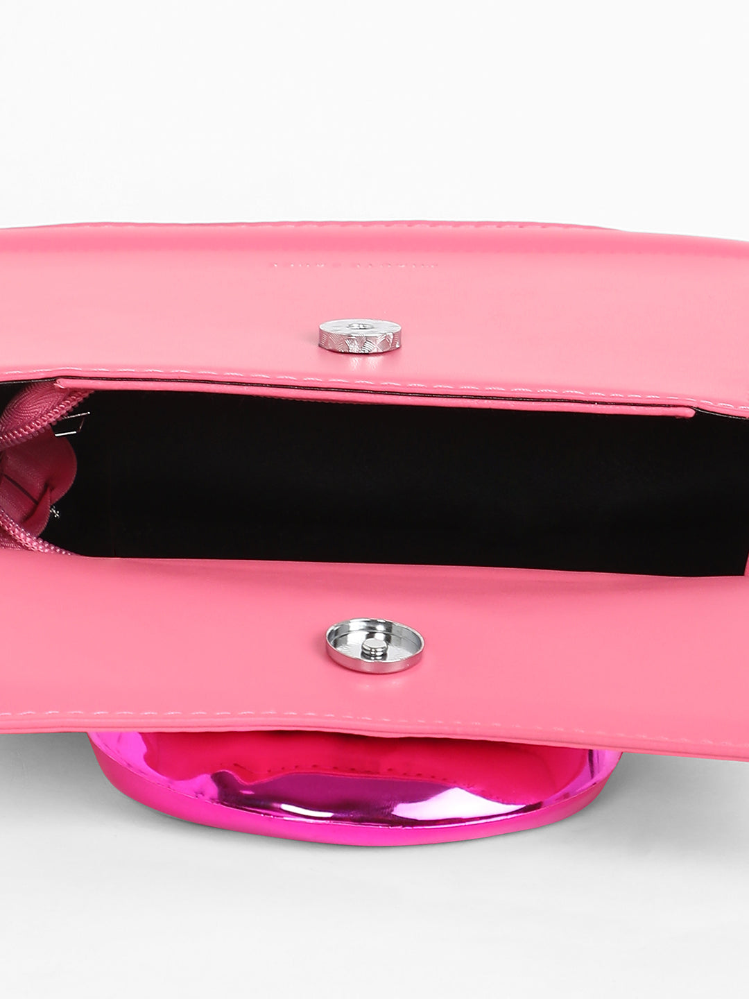 The Caldera Gloss Hand Bag - Rouge Pink - Shop authentic Indian Women's Fashion by Haute Sauce