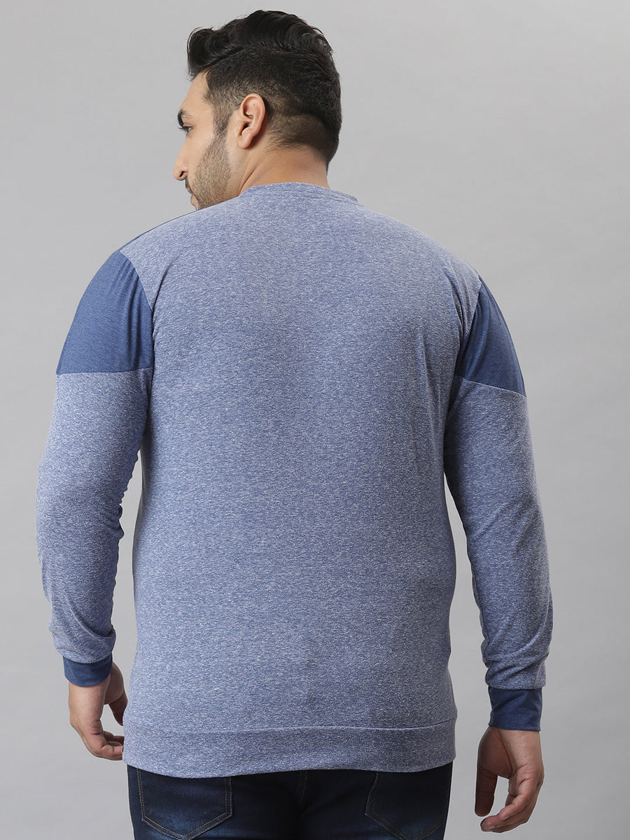 Colorblock Full Sleeve T-Shirt - Shop authentic Indian Men's Fashion by Instafab Plus