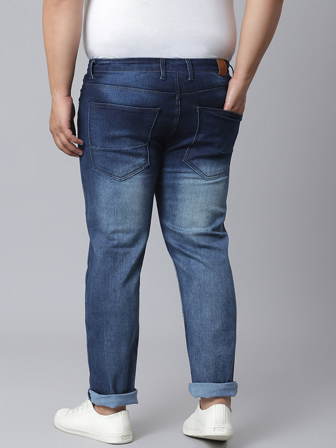 Torn Type Stylish Casual Denim Jeans - Shop authentic Indian Men's Fashion by Instafab Plus