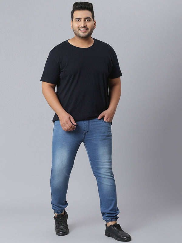 Solid Stylish Casual Denim Jeans - Shop authentic Indian Men's Fashion by Instafab Plus