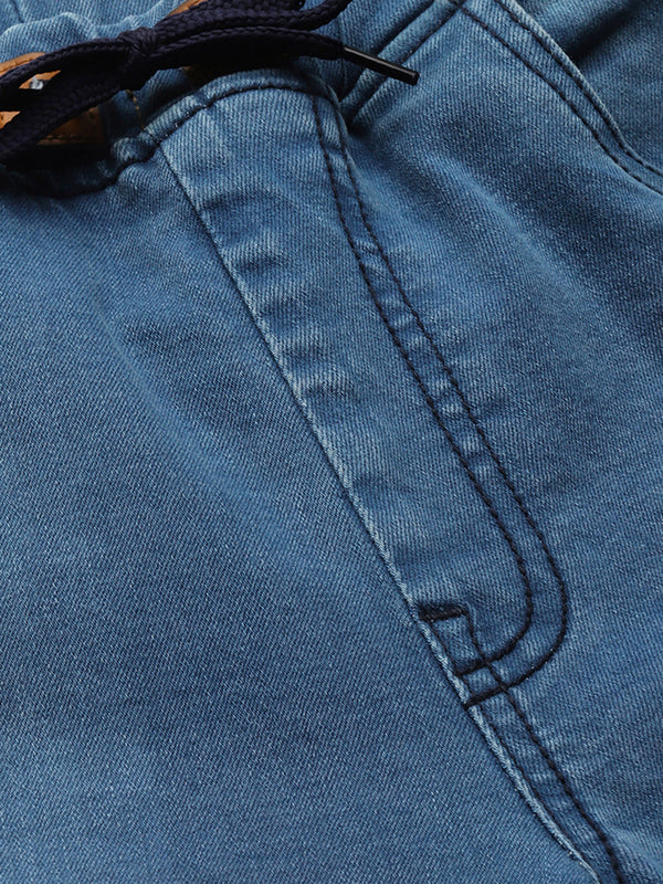 Solid Stylish Casual Denim Jeans - Shop authentic Indian Men's Fashion by Instafab Plus