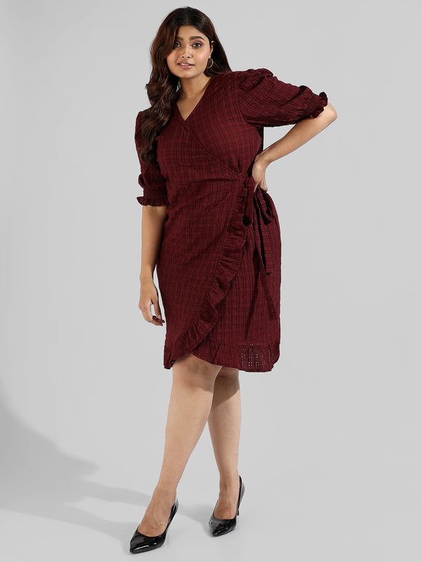 Solid Drawstring Stylish Casual Dresses - Shop authentic Indian Women's Fashion by Instafab Plus