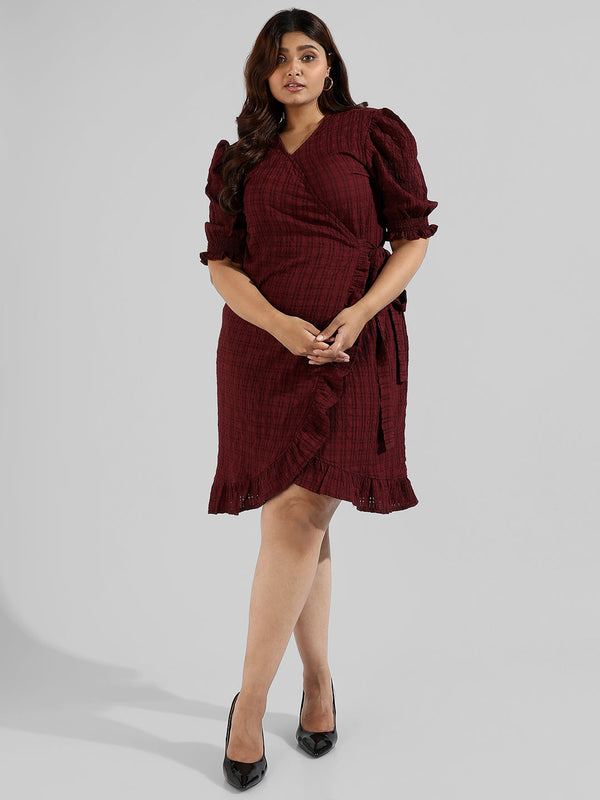 Solid Drawstring Stylish Casual Dresses - Shop authentic Indian Women's Fashion by Instafab Plus