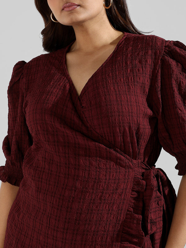 Solid Drawstring Stylish Casual Dresses - Shop authentic Indian Women's Fashion by Instafab Plus