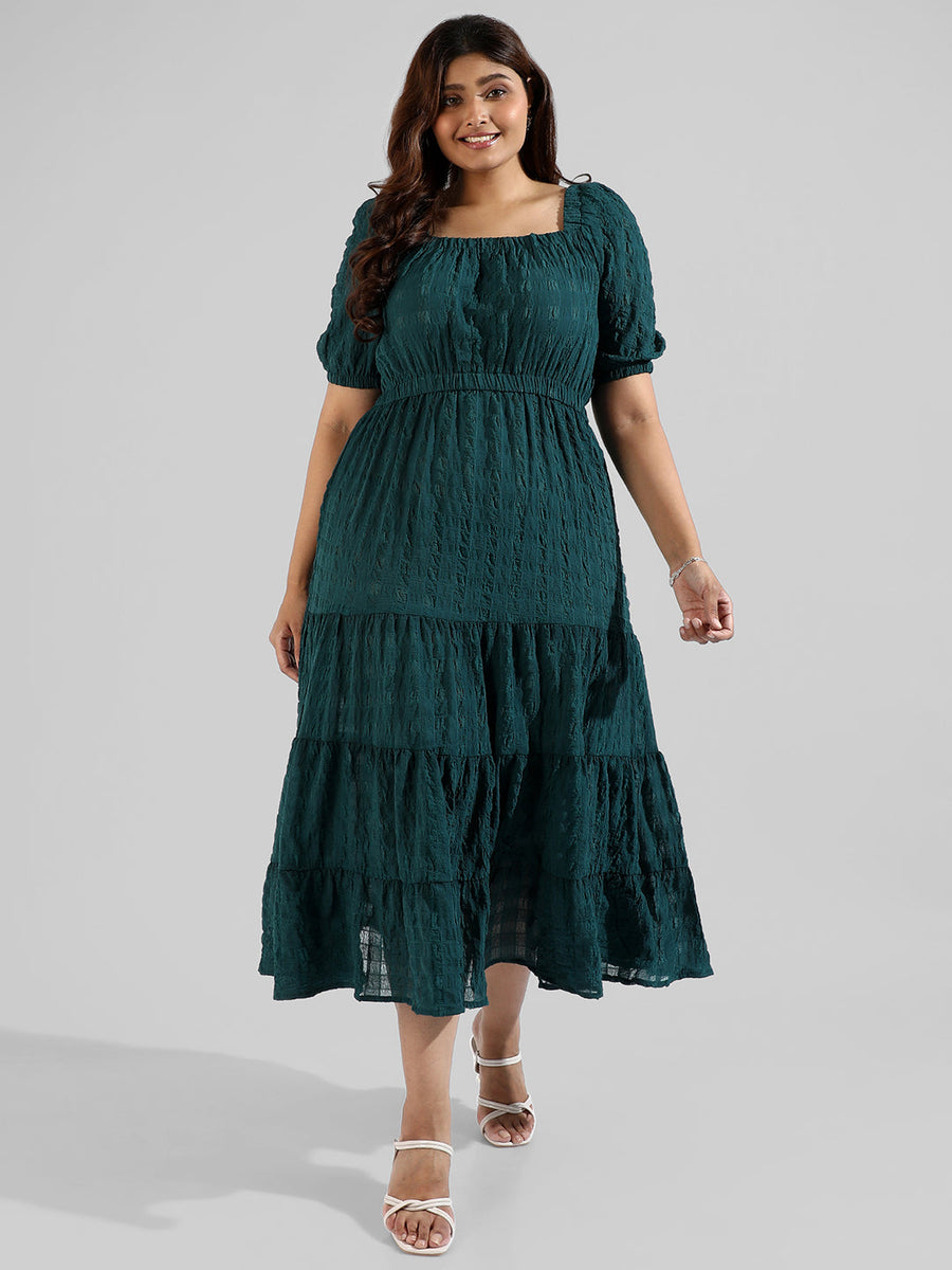 Solid Stylish Casual Dresses - Shop authentic Indian Women's Fashion by Instafab Plus