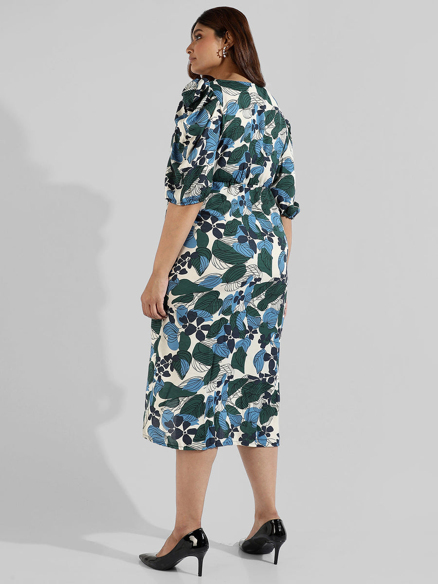 Floral Design Stylish Casual Dresses - Shop authentic Indian Women's Fashion by Instafab Plus