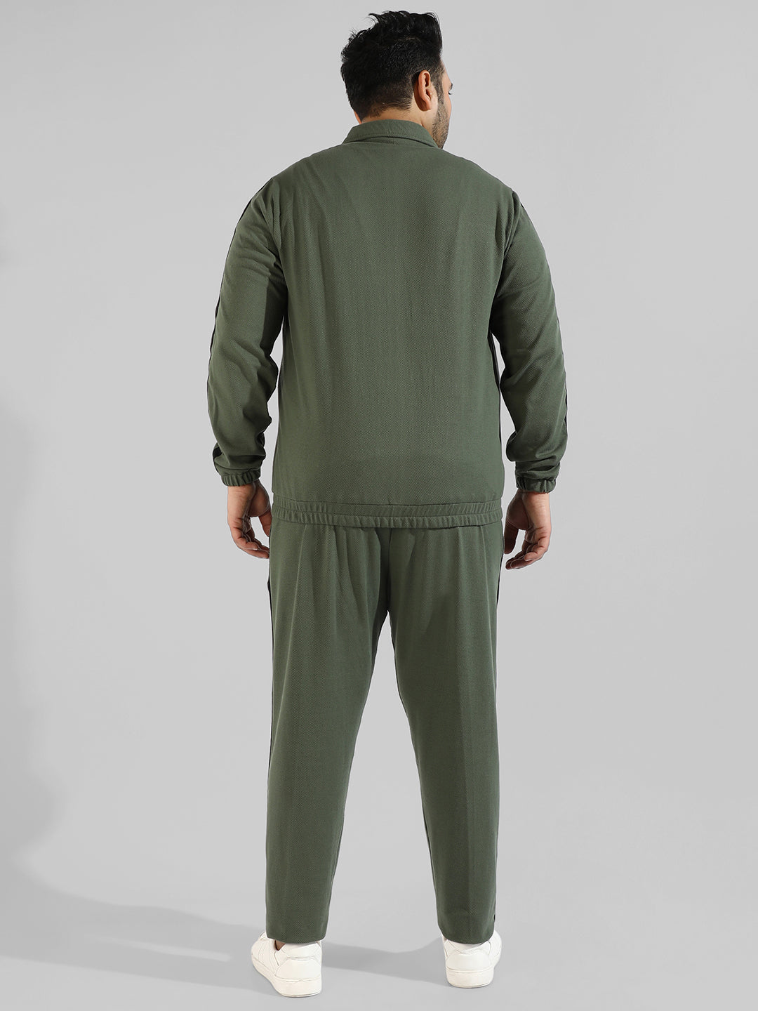 Plus Size Green Co-Ord Set - Shop authentic Indian Men's Fashion by Instafab Plus