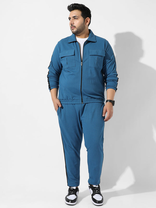 Solid Blue Co-Ords Set - Shop authentic Indian Men's Fashion by Instafab Plus