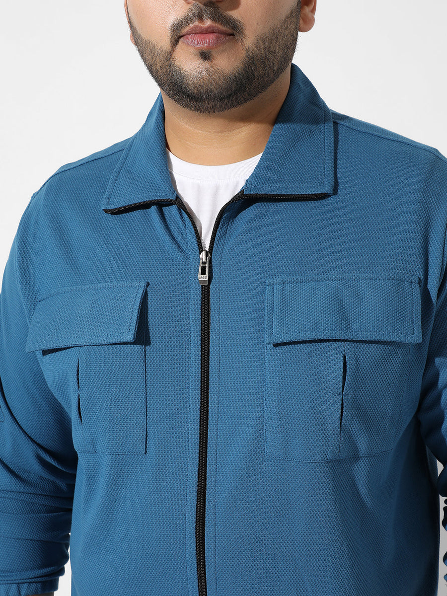 Solid Blue Co-Ords Set - Shop authentic Indian Men's Fashion by Instafab Plus