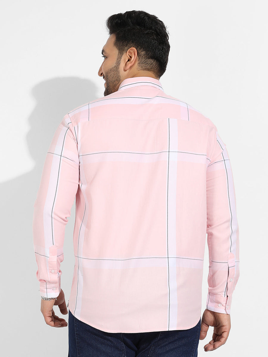 Pastel Striped Button Up Shirt - Shop authentic Indian Men's Fashion by Instafab Plus