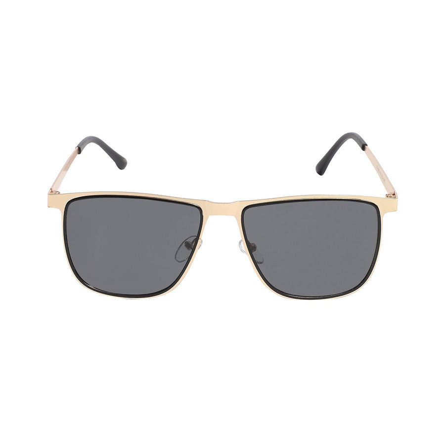 Solid Wayfarer Sunglasses - Gold - Shop authentic Indian Men's Fashion by French Accent