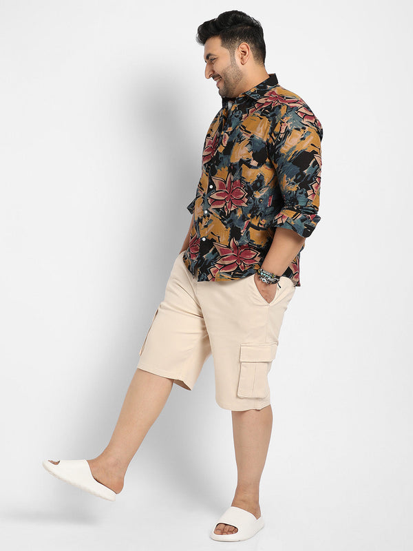 Artistic Flowers Shirt Instafab Plus - Shop authentic Indian Men's Fashion by Instafab Plus