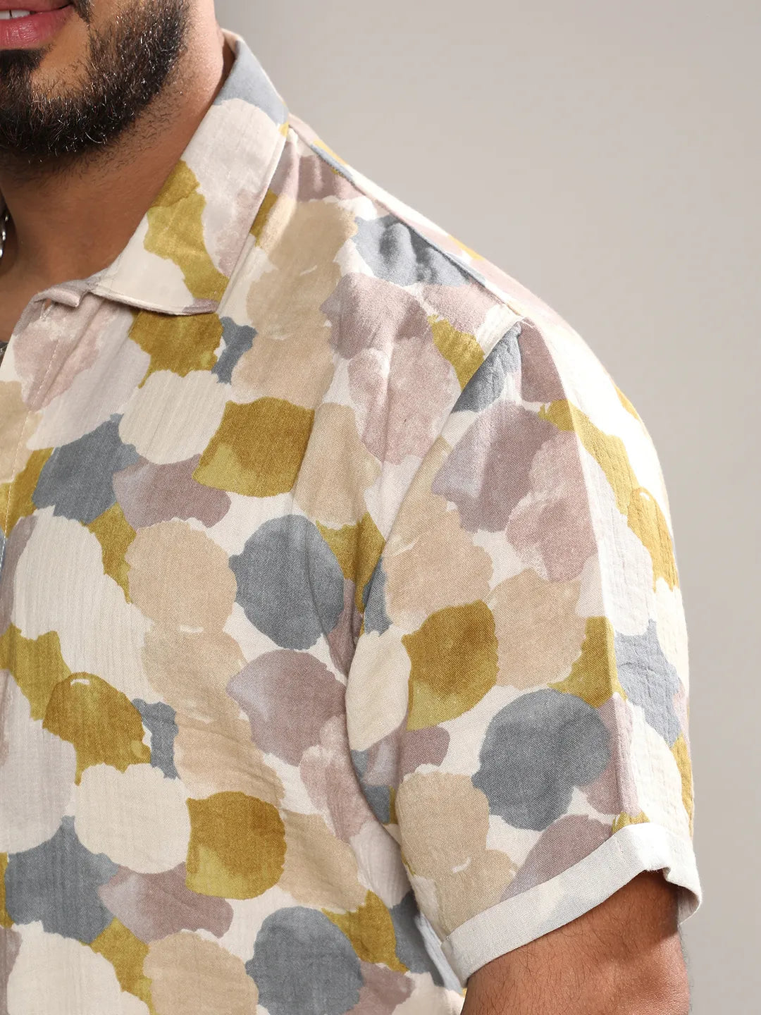 Abstract Print Shirt Instafab Plus - Shop authentic Indian Men's Fashion by Instafab Plus