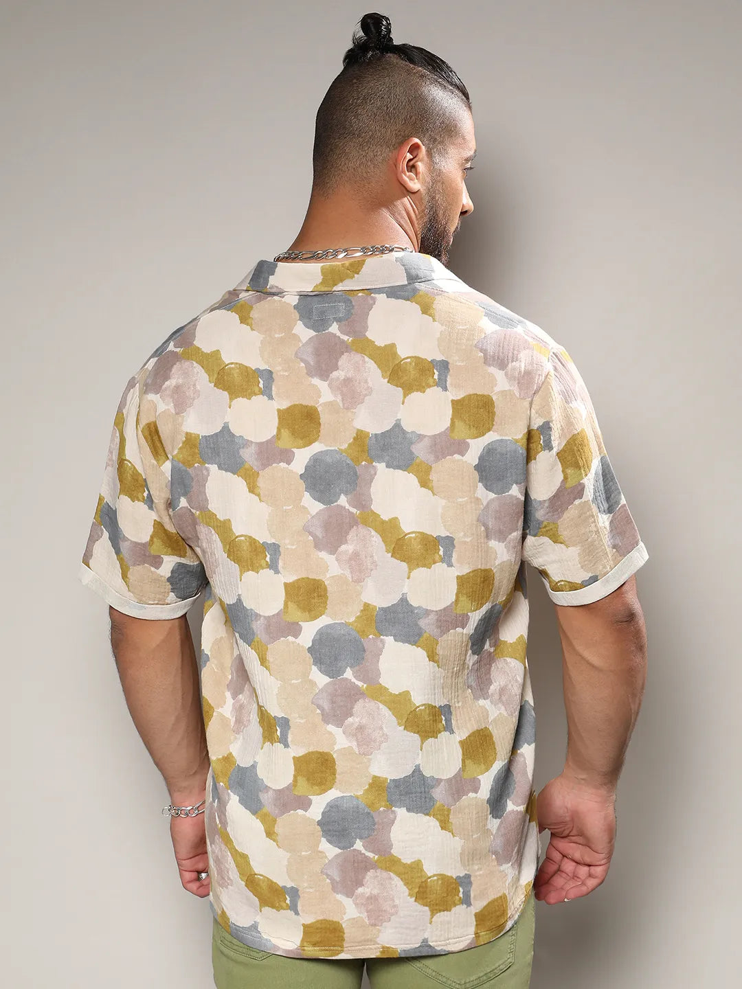 Abstract Print Shirt Instafab Plus - Shop authentic Indian Men's Fashion by Instafab Plus