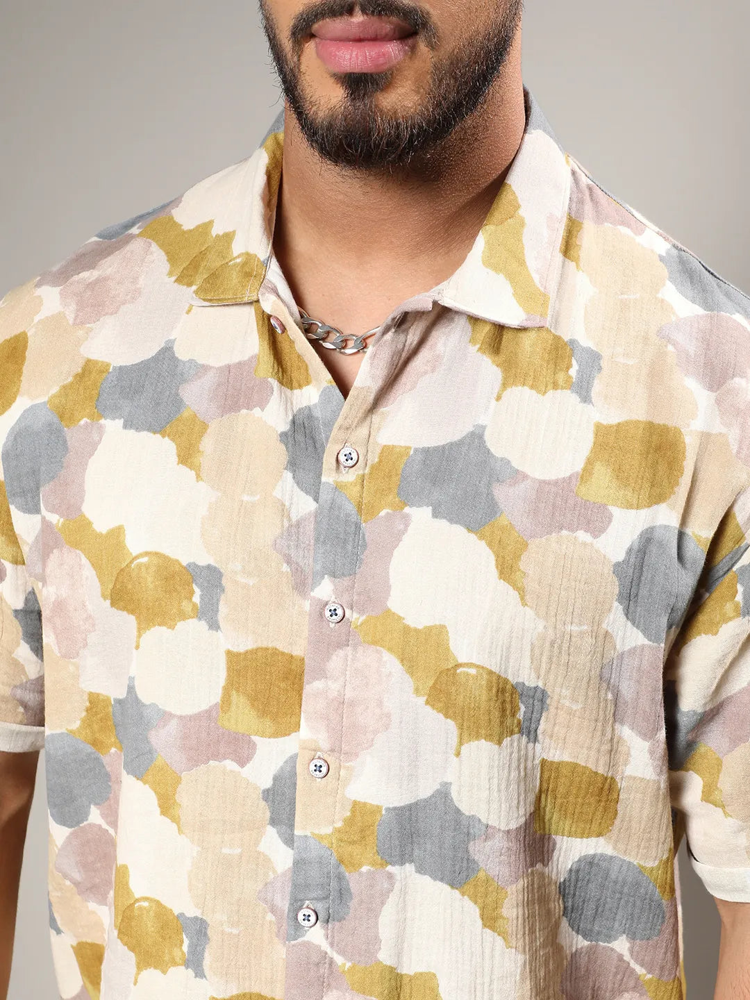 Abstract Print Shirt Instafab Plus - Shop authentic Indian Men's Fashion by Instafab Plus