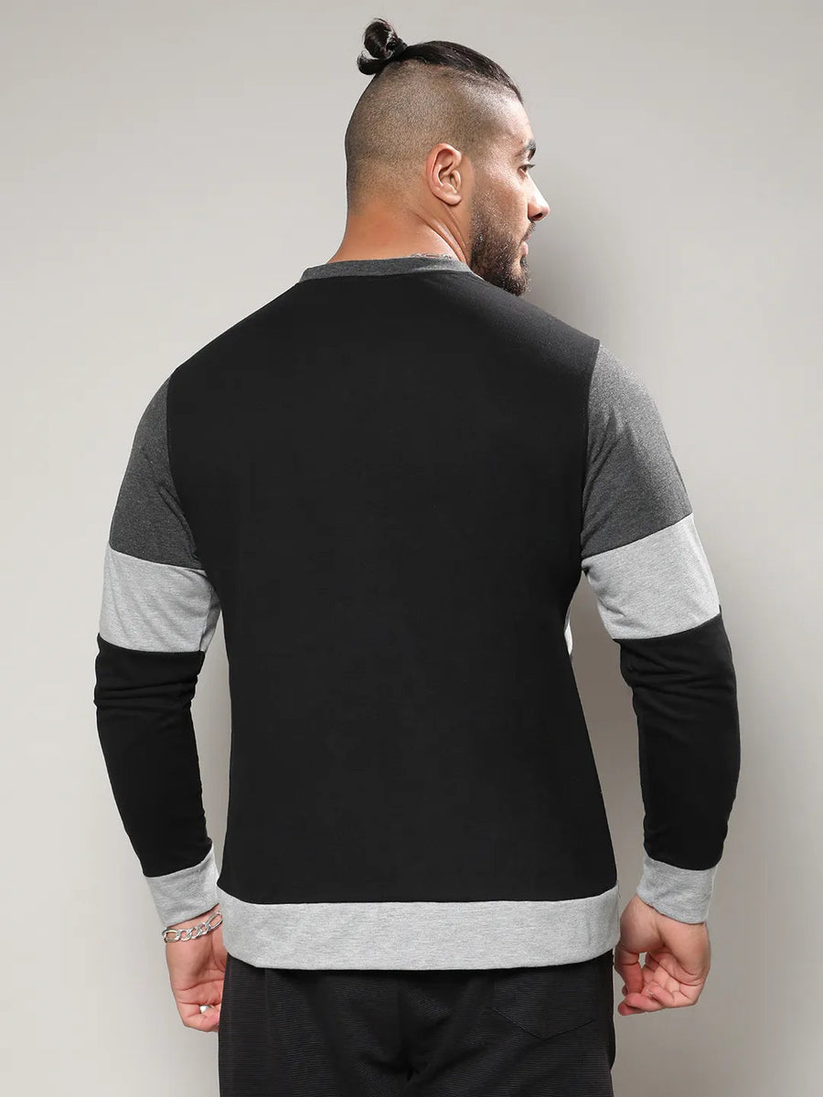 Casual Collorblock T-Shirt - Shop authentic Indian Men's Fashion by Instafab Plus