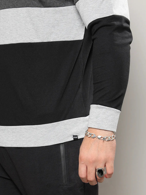 Casual Collorblock T-Shirt - Shop authentic Indian Men's Fashion by Instafab Plus