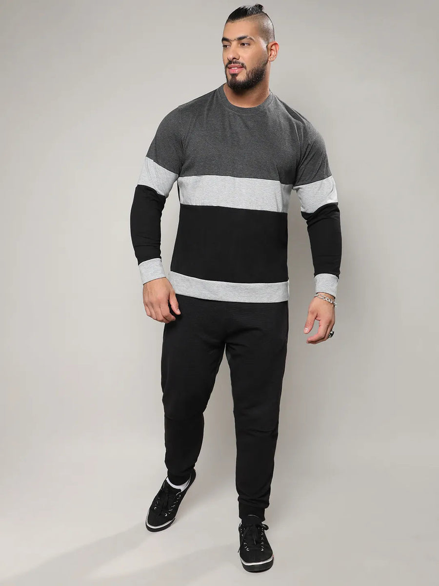 Casual Collorblock T-Shirt - Shop authentic Indian Men's Fashion by Instafab Plus