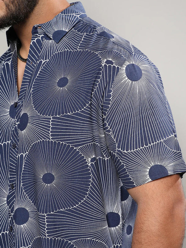 Mushroom Print Button Up Shirt - Shop authentic Indian Men's Fashion by Instafab Plus