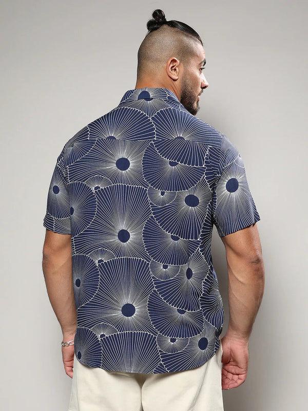 Mushroom Print Button Up Shirt - Shop authentic Indian Men's Fashion by Instafab Plus