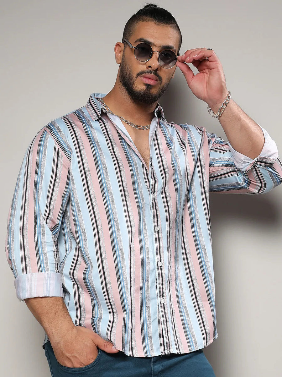 Casual Grapic Designed Shirt - Shop authentic Indian Men's Fashion by Instafab Plus