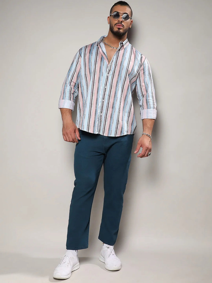 Casual Grapic Designed Shirt - Shop authentic Indian Men's Fashion by Instafab Plus