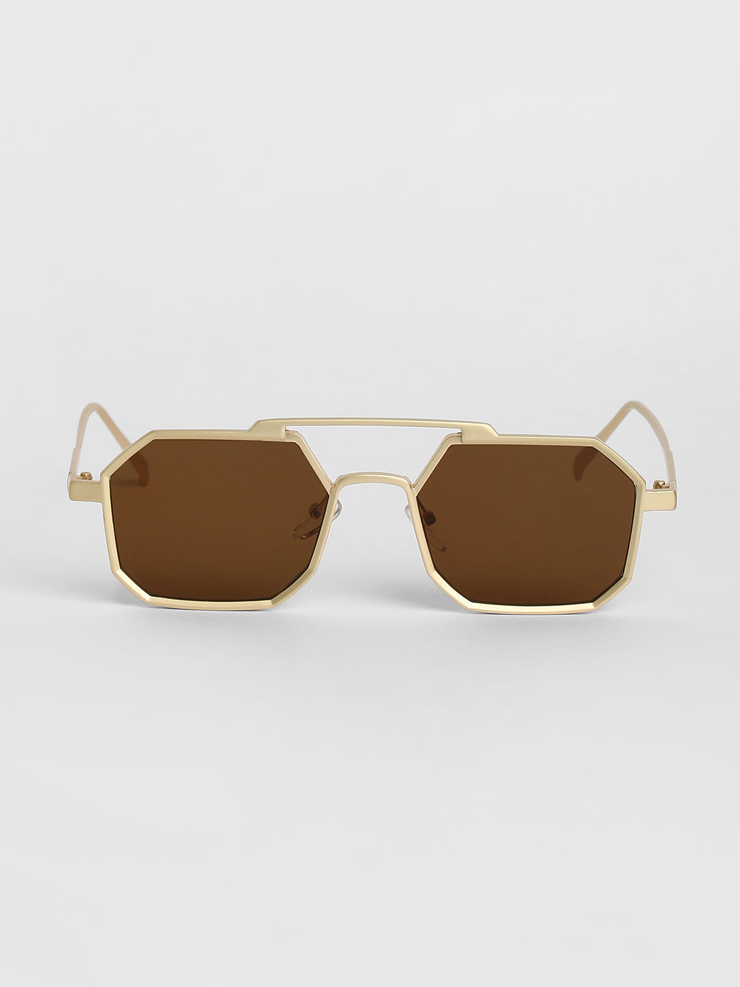 Men's Retro Aviator Sunglasses - Gold - Shop authentic Indian Men's Fashion by French Accent