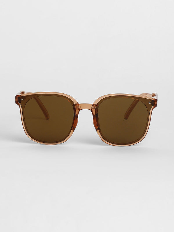 Men Foldable Wayfarer Sunglasses - Brown - Shop authentic Indian Men's Fashion by French Accent