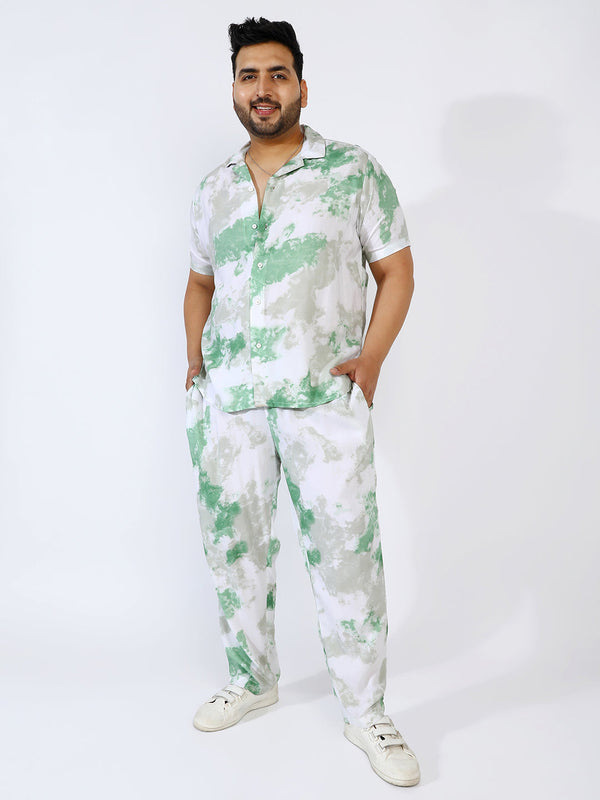 Tie-Dye Co-Ord Set Instafab Plus - Shop authentic Indian Men's Fashion by Instafab Plus