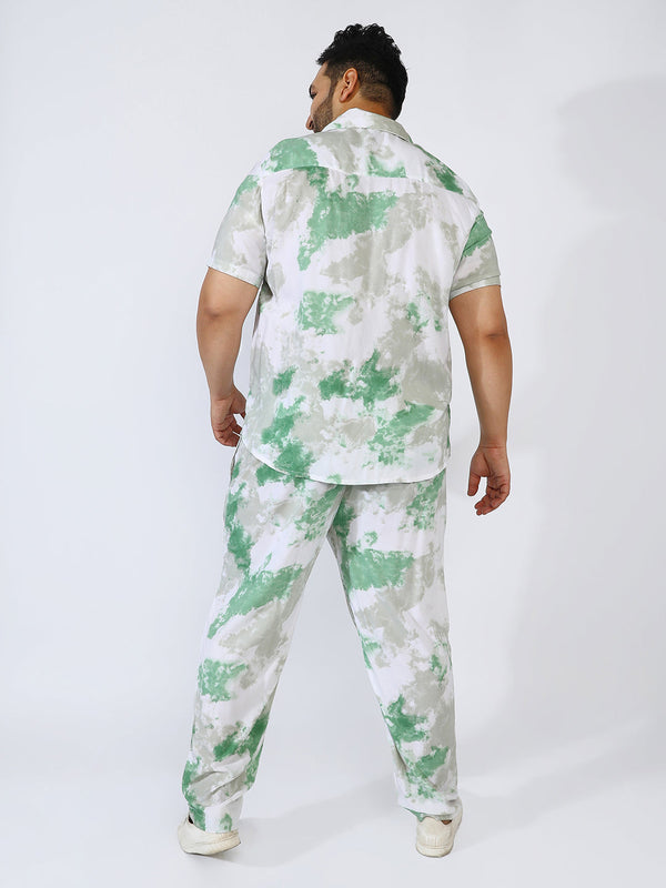 Tie-Dye Co-Ord Set Instafab Plus - Shop authentic Indian Men's Fashion by Instafab Plus